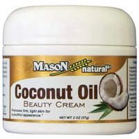 Coconut Oil Beauty Cream, 2 oz, Mason Natural