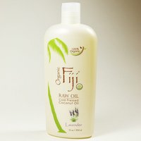 Organic Virgin Coconut Oil, Lavender, 12 oz, Organic Fiji
