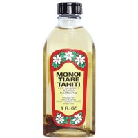 Coconut Oil Gardenia (Tiare) SPF6, 4 oz, Monoi Tiare