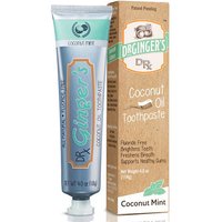Coconut Oil Toothpaste, Fluoride Free, 4 oz, Dr. Gingers
