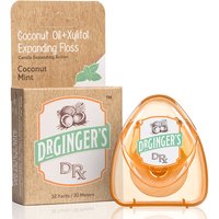 Coconut Oil + Xylitol Expanding Floss, 32 Yards (30 Meters), Dr. Gingers