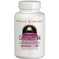 Coenzymated B-6 300mg, 30 Tablets, Source Naturals