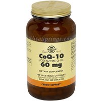 Coenzyme Q-10 60 mg, 180 Vegetable Capsules, Solgar CoQ10