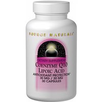 CoQ10 30mg/Alpha Lipoic Acid 30mg 60 caps from Source Naturals