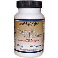 Cognizin 250 mg, 60 Capsules, Healthy Origins