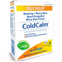 ColdCalm, Homeopathic Cold Relief, For Everyone Ages 3+, 60 Tablets, Boiron