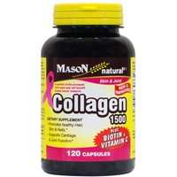 Collagen 1480 mg with Vitamin C, 120 Capsules, Mason Natural