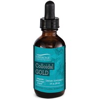 Colloidal Gold, Liquid Supplement, 2 oz, Harmonic Innerprizes