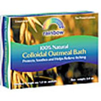 Colloidal Oatmeal Bath Powder, Unscented, 3 x 1.5 oz Packets, Rainbow Research