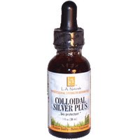 Colloidal Silver Plus Drops, 1 oz, L.A. Naturals