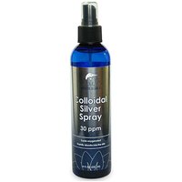 Colloidal Silver Spray 30 ppm Skin Care, 8 oz, White Egret