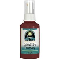 Wellness Colloidal Silver Throat Spray 30 ppm 2 fl oz from Source Naturals