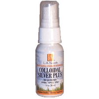 Colloidal Silver Plus Tea Tree Oil, Topical Herbal Spray, 1 oz, L.A. Naturals