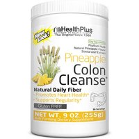 Colon Cleanse Powder - Natural Pineapple Flavor, 9 oz (36 Servings), Health Plus Inc.