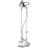SALAV Professional Dual Bar Garment Steamer with Foot Pedal Controls
