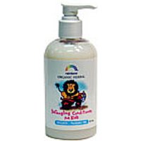 Organic Herbal Conditioner For Kids, Unscented, 8.5 oz, Rainbow Research