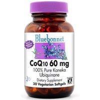 CoQ10 60 mg, 30 Vegetarian Softgels, Bluebonnet Nutrition