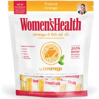 Coromega Omega-3 +D Squeeze Packet - Tropical Orange, Value Size, 120 Packets