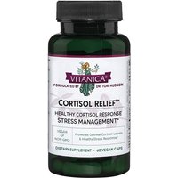 Cortisol Relief, Stress Management, 60 Vegetarian Capsules, Vitanica