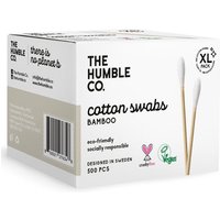 Cotton Swabs - White, 500 pcs, The Humble Co.