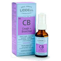 Liddell Cough + Bronchial Homeopathic Spray, 1 oz