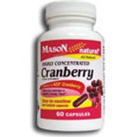 Highly Concentrated Cranberry, 60 Capsules, Mason Natural