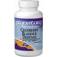 Cranberry Bladder Defense 120 tabs, Planetary Herbals
