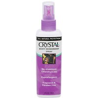 Mineral Deodorant Spray, Unscented, 4 oz, Crystal Body Deodorant