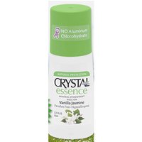 Mineral Deodorant Roll-On, Vanilla Jasmine, 2.25 oz, Crystal Body Deodorant