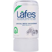 Lafes Crystal Rock Deodorant Stick, 4.25 oz, Natural BodyCare