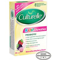 Culturelle Kids Chewables Probiotic, Natural Berry Flavor, 30 Tablets, i-Health, Inc.