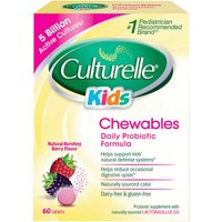 Culturelle Kids Chewables Daily Probiotic Formula, 60 Tablets