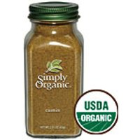 Cumin Seed, Ground, 2.31 oz, Simply Organic