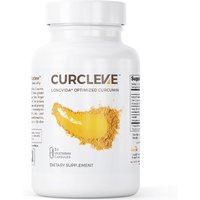 Curcleve, Longvida Optimized Curcumin, 30 Vegetarian Capsules, Leading Edge Health