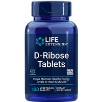 D-Ribose Tablets, 100 Vegetarian Tablets, Life Extension