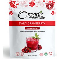 Daily Cranberry +, 3.5 oz (100 g), Organic Traditions