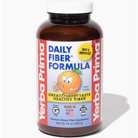 Daily Fiber Formula, Orange Flavor Powder, 16 oz, Yerba Prima