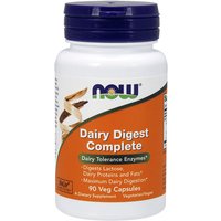Dairy Digest Complete, Maximum Dairy Digestion, 90 Vcaps, NOW Foods