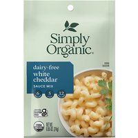 Dairy-Free White Cheddar Sauce Mix, 0.85 oz, Simply Organic