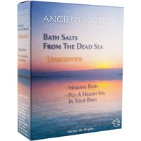 Dead Sea Bath Salts - Unscented, 1 lb, Ancient Secrets