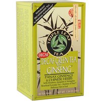 Decaf Green Tea with Ginseng, 20 Tea Bags, Triple Leaf Tea