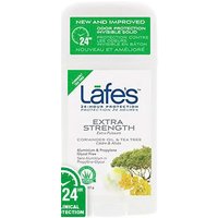 Lafes Twist Stick Deodorant - Extra Strength, 2.25 oz, Natural BodyCare
