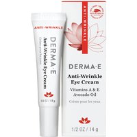 Derma E Anti-Wrinkle Eye Cream with Vitamin A & E & Avacado Oil, 0.5 oz