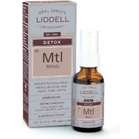 Liddell Detox Metals Homeopathic Spray, 1 oz