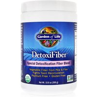 DetoxiFiber Powder, Organic Detoxification Fiber Blend, Unflavored, 10.5 oz (300 g), Garden of Life