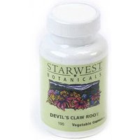 DevilS Claw Root 100 Caps 450 mg, StarWest Botanicals
