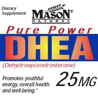 Dhea 25 mg , 60 Capsules, Mason Natural
