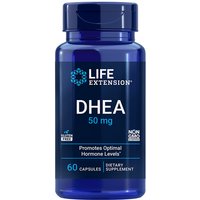 DHEA 50 mg (Dehydroepiandrosterone), 60 Capsules, Life Extension