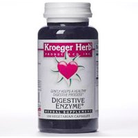 Digestive Enzyme, 100 Vegetarian Capsules, Kroeger Herb