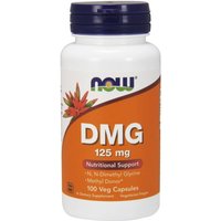 DMG Dimethylglycine 125mg 100 Caps, NOW Foods
